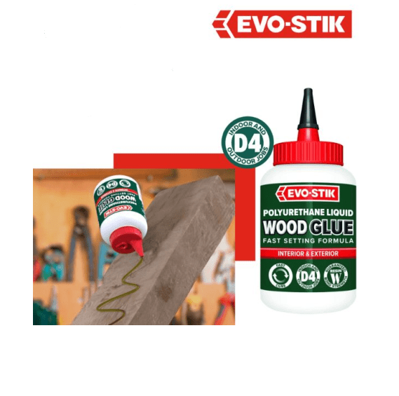 Evostik Polyurethane Liquid Wood Adhesive 500ml