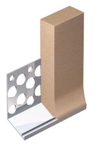 Expamet PVC White 15mm Plastic Bellcast Bead 3.0M