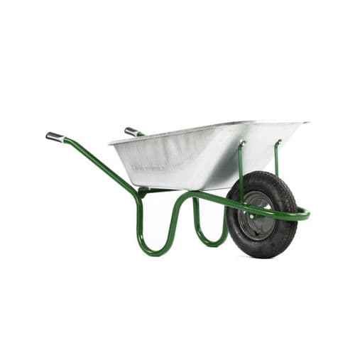 Haemmerlin Wheelbarrow 108 Ultimate Galvanised 120L Pneu Tyre