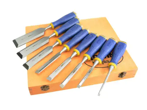 Irwin Marples MS500 Pro Touch All Purpose 8 Piece Chisel Set