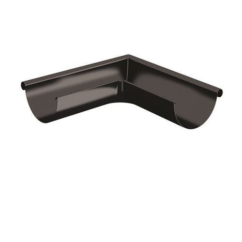 Lindab 125mm Gutter External 90° Corner Coloured (1)