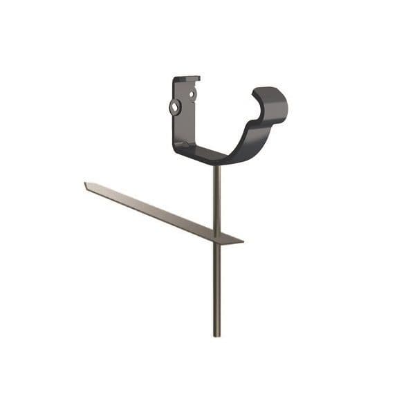 Metal Gutter Brackets UK 125mm Half Round Gutter Repair Bracket, 316L Stainless