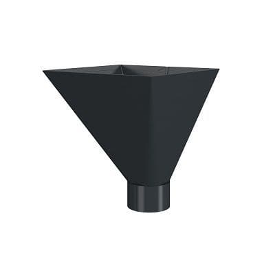 Lindab 75mm Large Water Hopper Coloured (1)