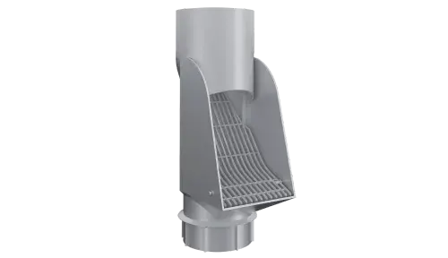 Lindab Silver Metallic Self Cleaning Leaf Trap SLS100SM