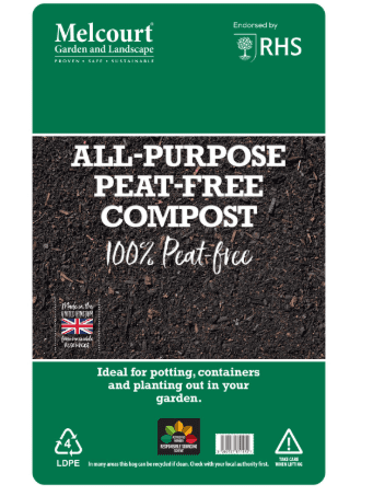 Melcourt All Purpose Peat Free Growing Compost 40L Bag (7658) (Non Returnable)