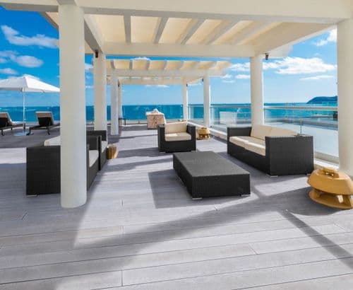 Millboard Decking Board Smoked Oak Enhanced Grain 176 X 32 X 3600mm