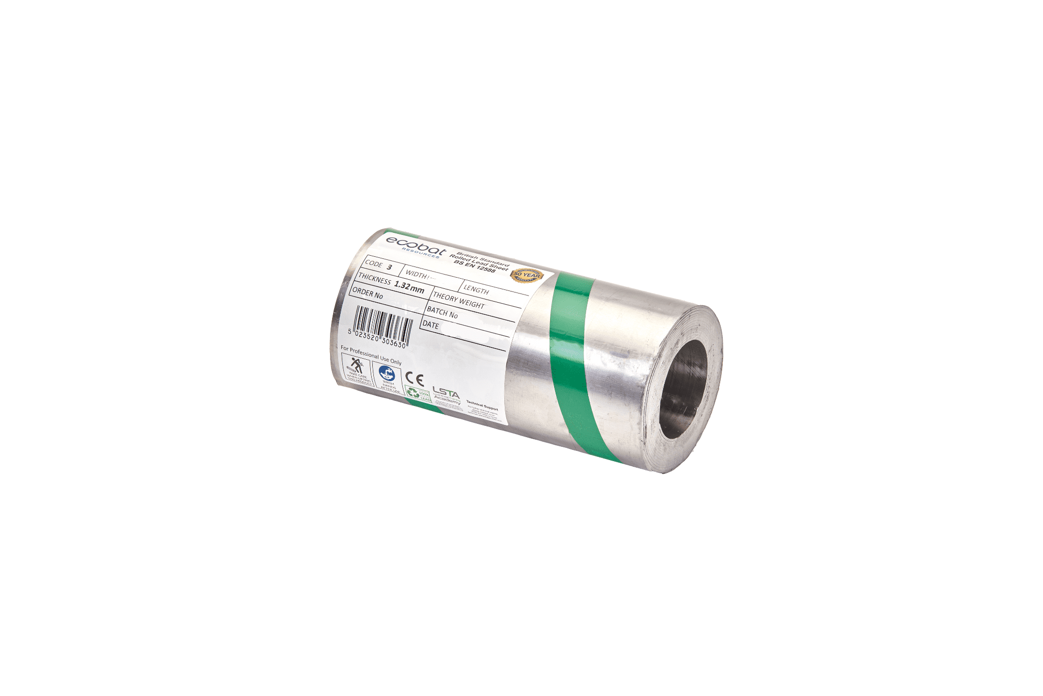 Milled Code 3 Lead 210mm