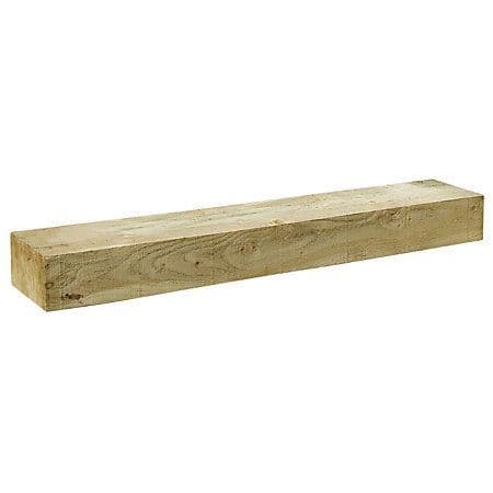 New Softwood Tanalised Sleeper 100 x 200 x 2400mm Long (Green)