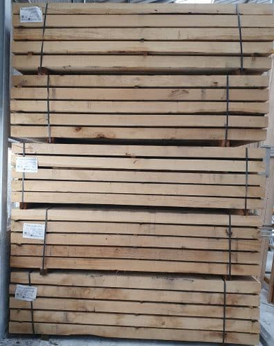 New Untreated Oak Sleepers 100 X 200 X 2400mm