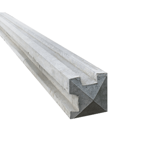 Post Concrete Corner Slotted