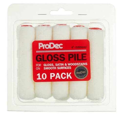 ProDec 10 pk Gloss Pile 4" Mini Rollers