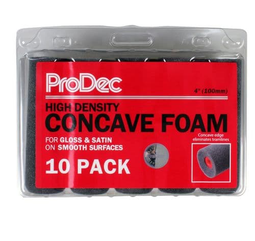 ProDec 10 pk High Density Concave Foam 4" Mini Rollers