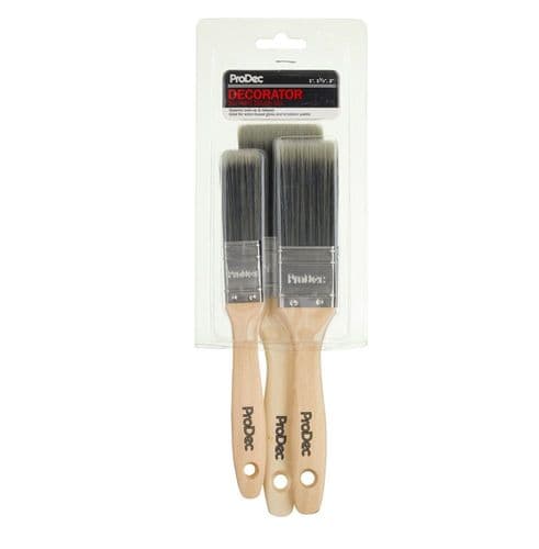 ProDec 3pc Decorator Paint Brush Set
