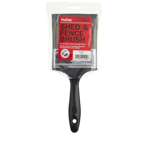 ProDec 4" Shed & Fence Brush