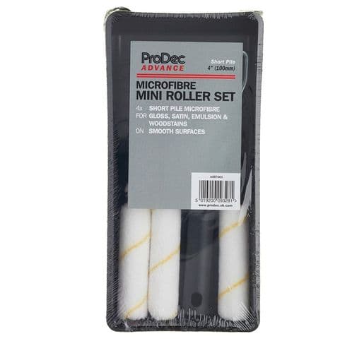 ProDec Advance Short Pile 4" Roller & Tray Set