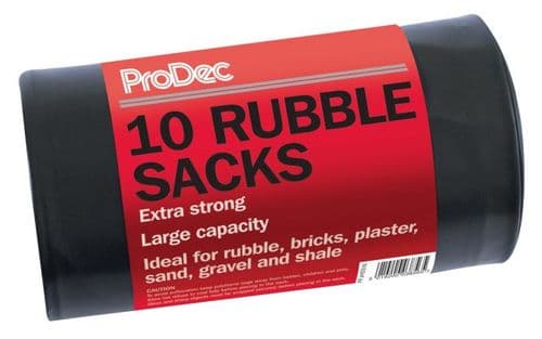 Roll (10) Prodec H/Duty Rubble Sacks