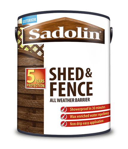 Sadolin Shed & Fence All Weather Barrier 5L Woodland Walk