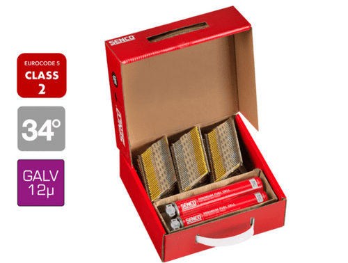 SENCO Gas & Nail Pack Smooth/Galvanised