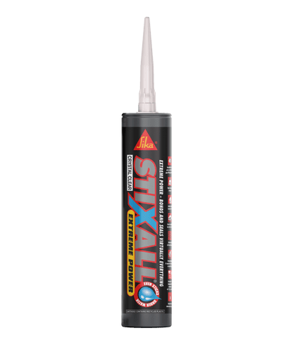 Sika Stixall Crystal Clear Extreme Power Adhesive 290ml Cartridge