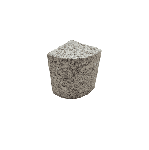 Silver Grey Granite External Quadrant: Top & Face Blasted, Others Sawn 100x150mm