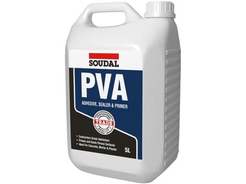 Soudal PVA Adhesive, Sealer & Primer 5L