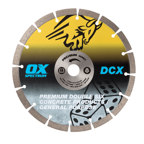 Spectrum Plus Double Six Diamond Blade - Gp - 230/22.23mm
