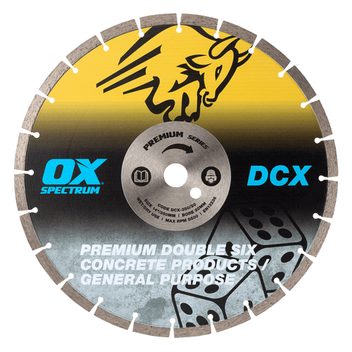 Spectrum Plus Double Six Diamond Blade - Gp - 350/20mm