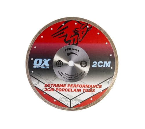Spectrum PRO 2cm Porcelain Tile Diamond Blade 300/20mm