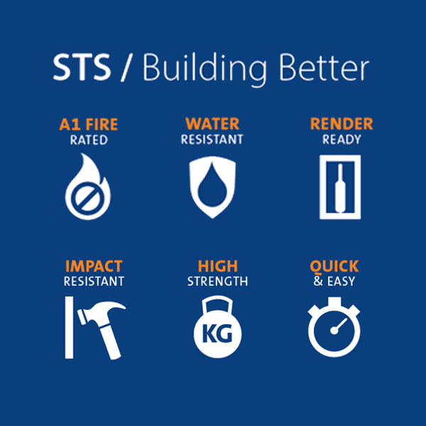 STS Construction Board 2400X1200x12 mm