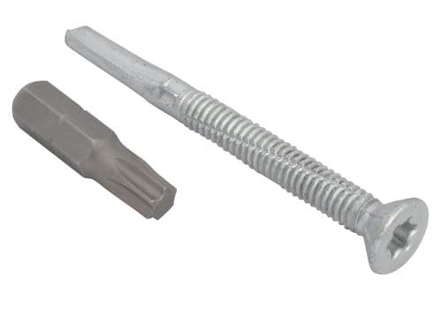 TechFast Roofing Screw Timber to Steel Heavy Section 5.5 x 109mm Bag 50