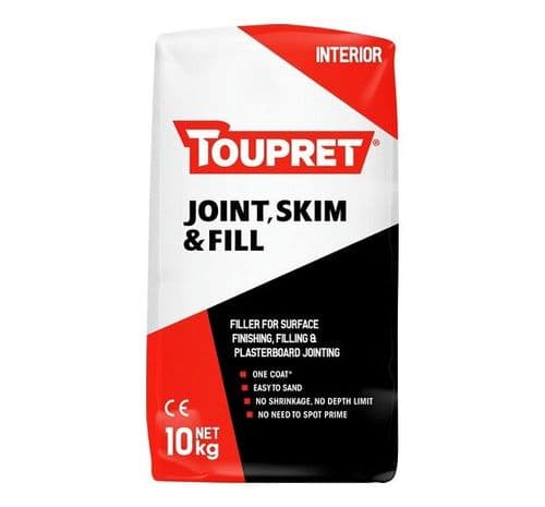 Toupret Joint, Skim & Fill Powder 10kg