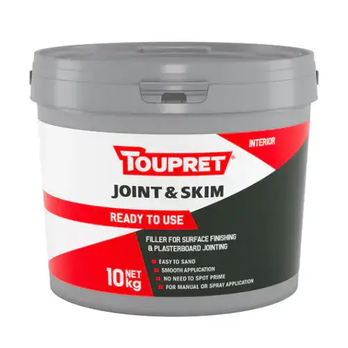 Toupret Joint & Skim Ready To Use 10kg Tub