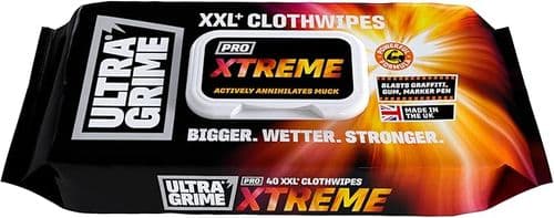 Ultra Grime Xtreme Power Wipes 40 Per Pk