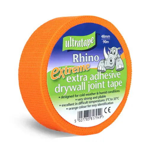 Ultratape Hi Tac Orange Scrim Tape 50mm x 90m Roll