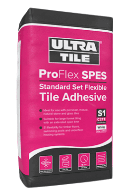 UltraTileFix ProFlex S1 SPES Standard Set Flexible White 20kg (Non Returnable)