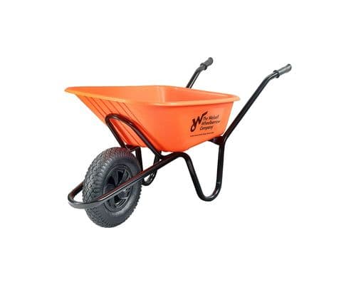 Walsall Workhorse Barrow Orange HDPE 120L