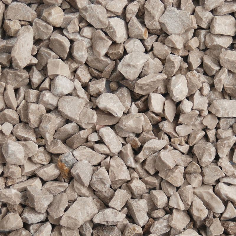 White Limestone Chippings 14mm (Non Returnable)