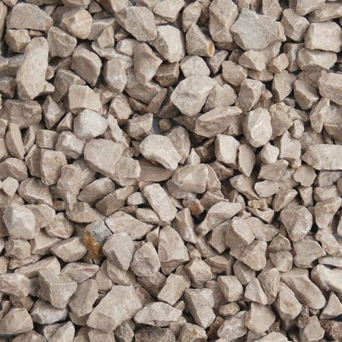 White Limestone Chippings 14mm (Non Returnable)