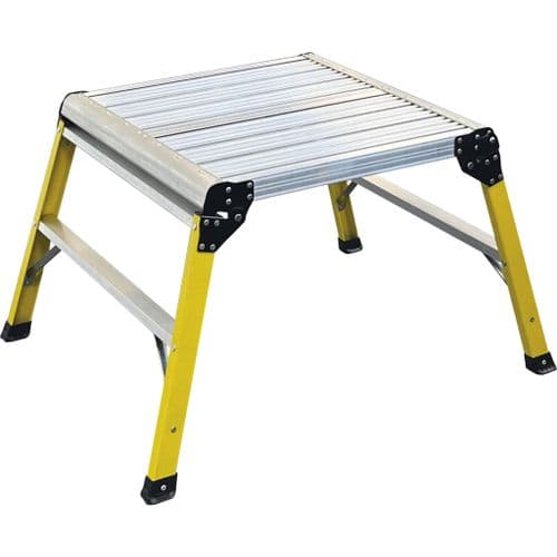 Zarges Fibreglass Work Platform 600x600mm x 0.5m