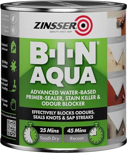 Zinsser BIN Aqua 2.5 Ltr Plus Primer