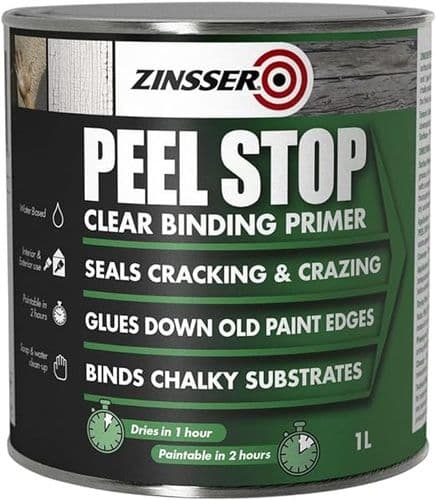 Zinsser Peel Stop Primer Paint Clear 1L