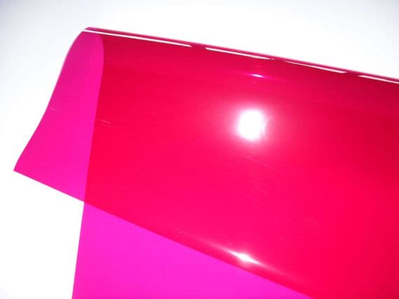 128 Bright Pink Colour Lighting Filter Gel Sheet (4 Sizes)