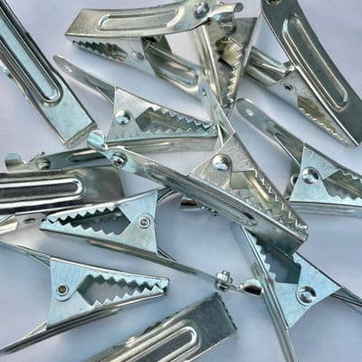 25 X 50 Amp Crocodile Aligator Battery Test Clips