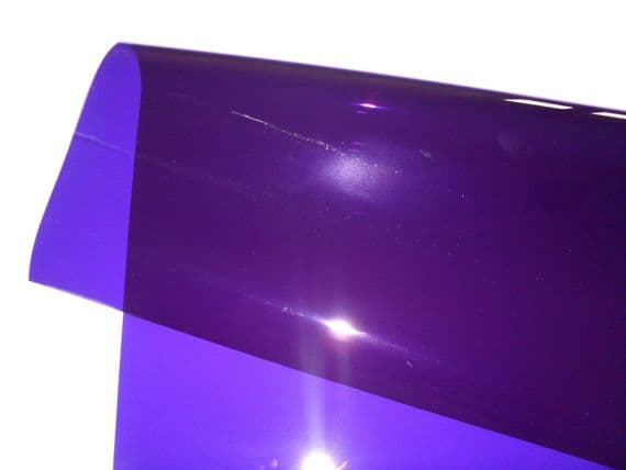 707 Ultimate Violet Colour Lighting Filter Gel Sheet (4 Sizes)