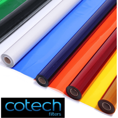 Cotech Filters Full Roll Lighting Filter Gel 25ftx4ft