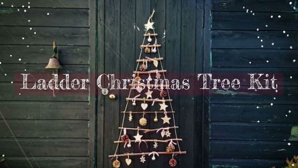 Christmas ladder tree kit 110cm