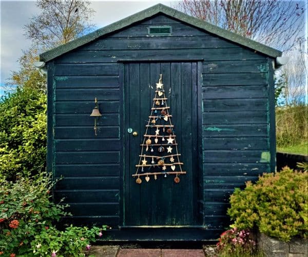 Christmas ladder tree kit in TEAL 55cm