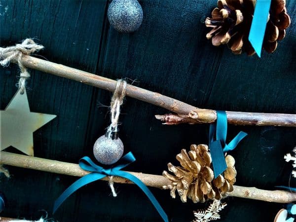 Christmas ladder tree kit ROSE GOLD 55cm