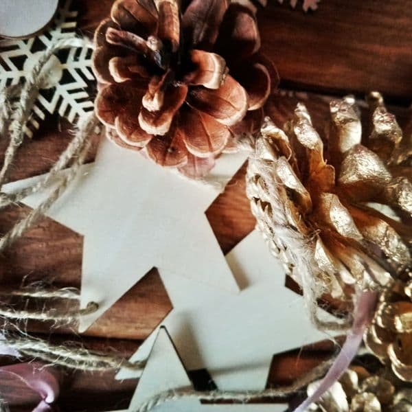 Christmas ladder tree kit ROSE GOLD 55cm