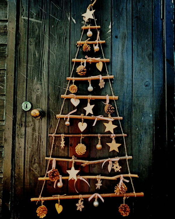 Christmas ladder tree kit ROSE GOLD 55cm